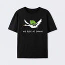 We Ride At Dawn Frog Frogcore Minimal T-Shirt