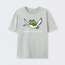 We Ride At Dawn Frog Frogcore Minimal T-Shirt
