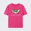 We Ride At Dawn Frog Frogcore Minimal T-Shirt