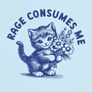 Rage Consumes Me Cat Flower Cute Cat Meme T-Shirt
