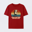 I Have To Say Weird Stuff Or I'Ll Die Frog T-Shirt
