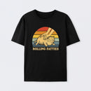 Cat Rolling Fatties Funny T-Shirt