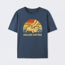 Cat Rolling Fatties Funny T-Shirt