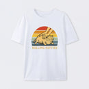 Cat Rolling Fatties Funny T-Shirt
