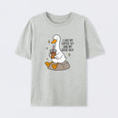 Silly Goose Iced Coffee Design T-Shirt