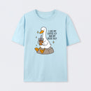 Silly Goose Iced Coffee Design T-Shirt