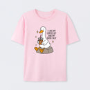Silly Goose Iced Coffee Design T-Shirt