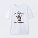 All of My Flabbers Are Gasted Funny Raccoon Meme T-Shirt