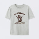 All of My Flabbers Are Gasted Funny Raccoon Meme T-Shirt