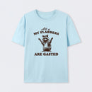 All of My Flabbers Are Gasted Funny Raccoon Meme T-Shirt
