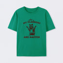 All of My Flabbers Are Gasted Funny Raccoon Meme T-Shirt