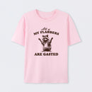 All of My Flabbers Are Gasted Funny Raccoon Meme T-Shirt