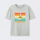 The Horrors Persist But I Remain Funny Retro Silly Goose T-Shirt