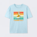 The Horrors Persist But I Remain Funny Retro Silly Goose T-Shirt