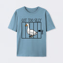 Silly Goose Behind Bars Got Too Silly T-Shirt