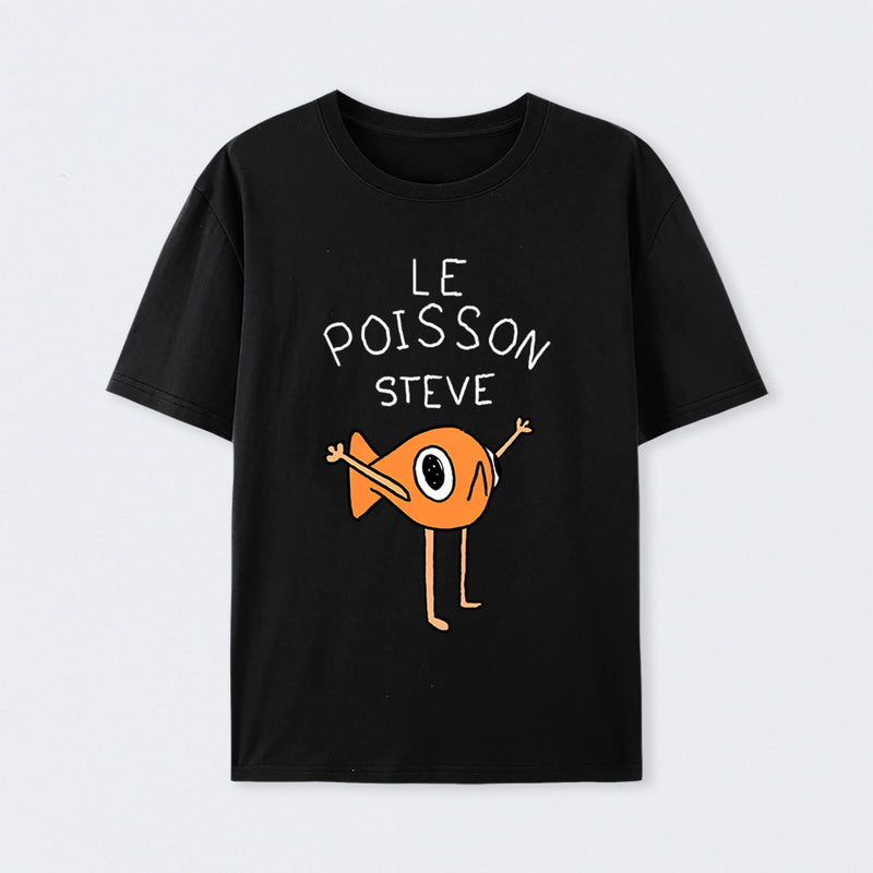 Le Poisson Steve - Dark T-Shirt