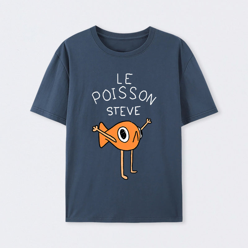 Le Poisson Steve - Dark T-Shirt