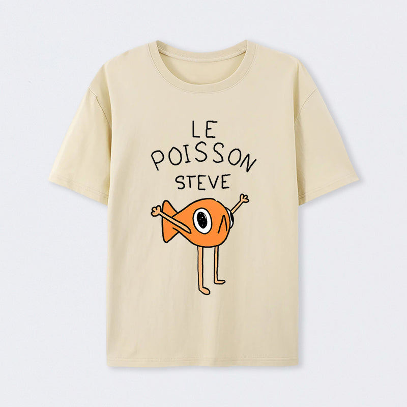 Le Poisson Steve - Dark T-Shirt