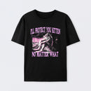 Wolf Ripping Shirt Meme Funny T-Shirt