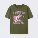 Wolf Ripping Shirt Meme Funny T-Shirt