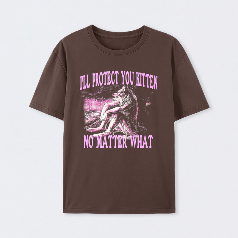 Wolf Ripping Shirt Meme Funny T-Shirt