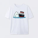 Boop Titanic ¨C Cute Iceberg and Ship Parody T-Shirt