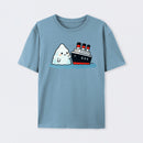 Boop Titanic ¨C Cute Iceberg and Ship Parody T-Shirt