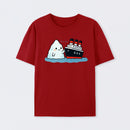 Boop Titanic ¨C Cute Iceberg and Ship Parody T-Shirt