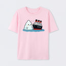 Boop Titanic ¨C Cute Iceberg and Ship Parody T-Shirt