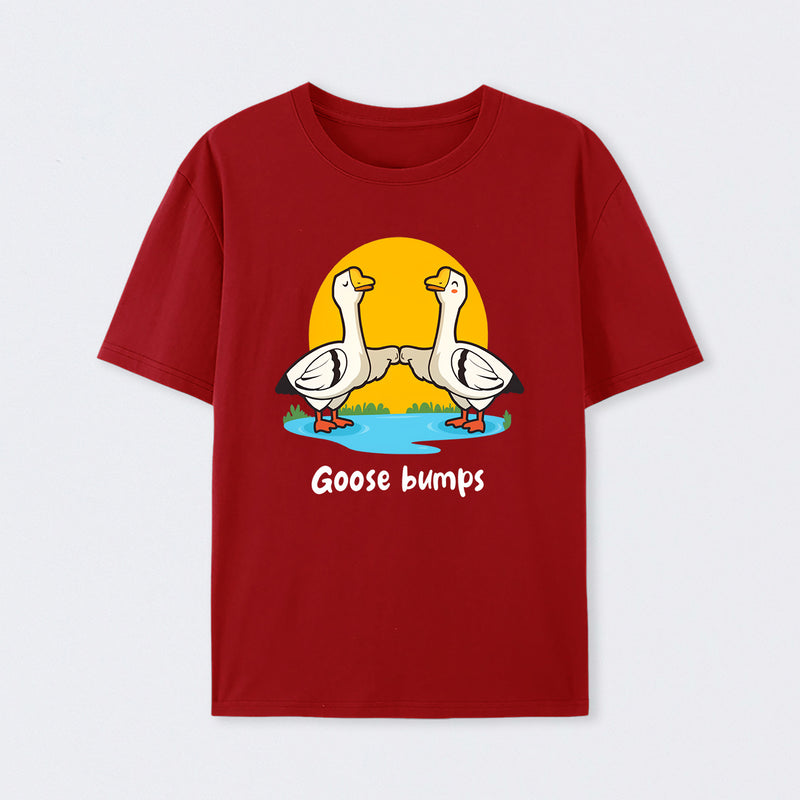 Goose bumps (on dark colors) T-Shirt