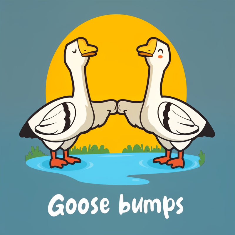 Goose bumps (on dark colors) T-Shirt