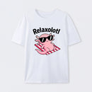 Relaxolotl Axolotl Pun Cute T-Shirt