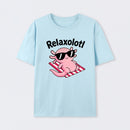 Relaxolotl Axolotl Pun Cute T-Shirt
