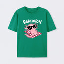 Relaxolotl Axolotl Pun Cute T-Shirt