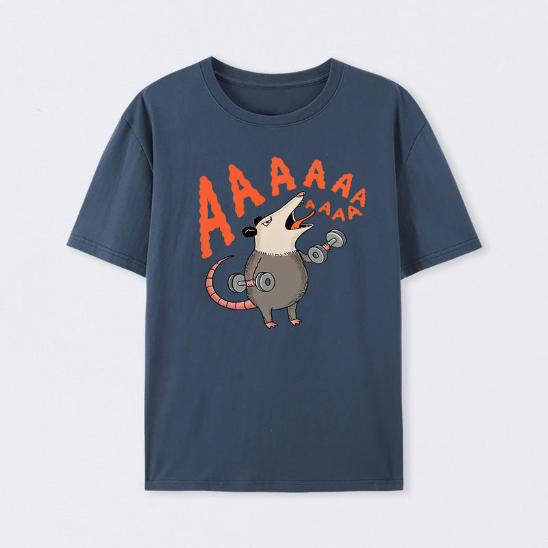 Funny Gym Scream T-Shirt