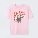 Funny Gym Scream T-Shirt