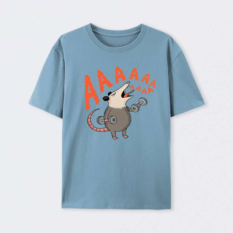Funny Gym Scream T-Shirt