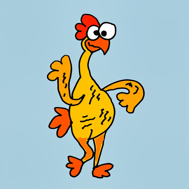 Funny Dancing Rubber Chicken T-Shirt