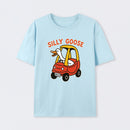 Silly Goose in a Cozy Coupe ¨C Funny Cartoon Design T-Shirt