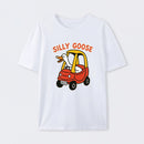 Silly Goose in a Cozy Coupe ¨C Funny Cartoon Design T-Shirt