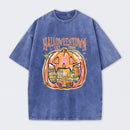 Vintage Halloweentown Pumpkin Parade Washed T-Shirt