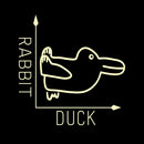 Rabbit or Duck Funny Hoodie