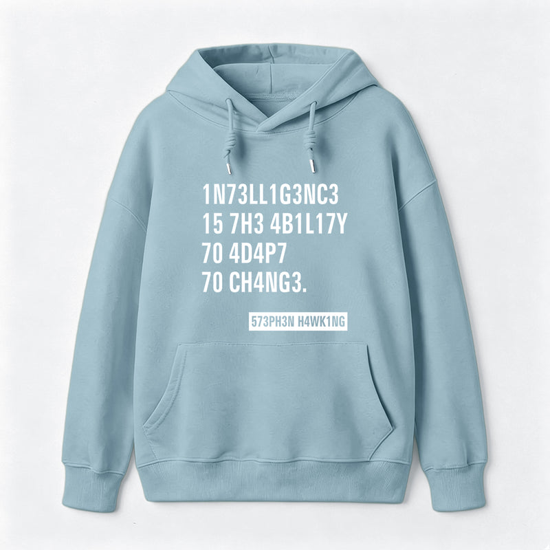 Intelligence - Stephen Hawking Science Hoodie