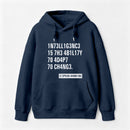 Intelligence - Stephen Hawking Science Hoodie