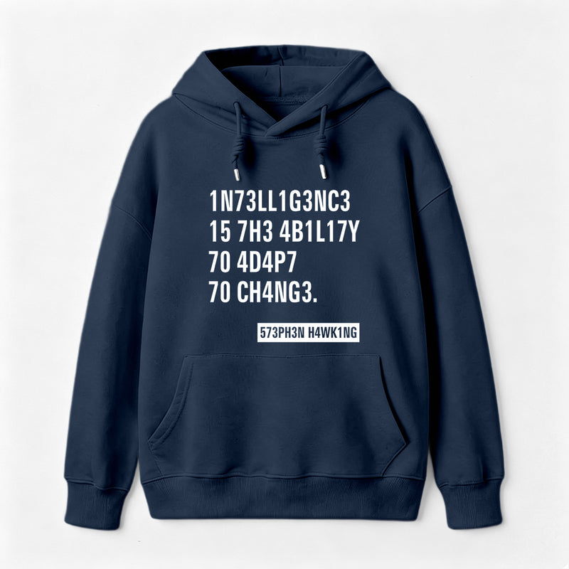 Intelligence - Stephen Hawking Science Hoodie