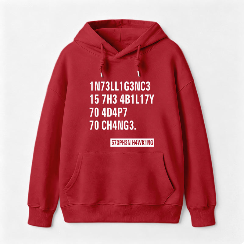Intelligence - Stephen Hawking Science Hoodie
