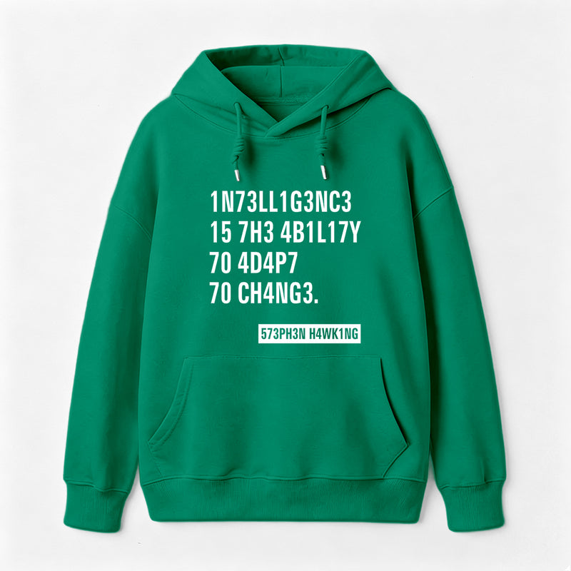 Intelligence - Stephen Hawking Science Hoodie