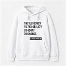 Intelligence - Stephen Hawking Science Hoodie