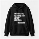 Intelligence - Stephen Hawking Science Hoodie