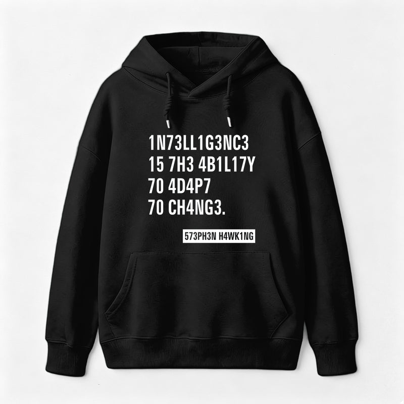 Intelligence - Stephen Hawking Science Hoodie